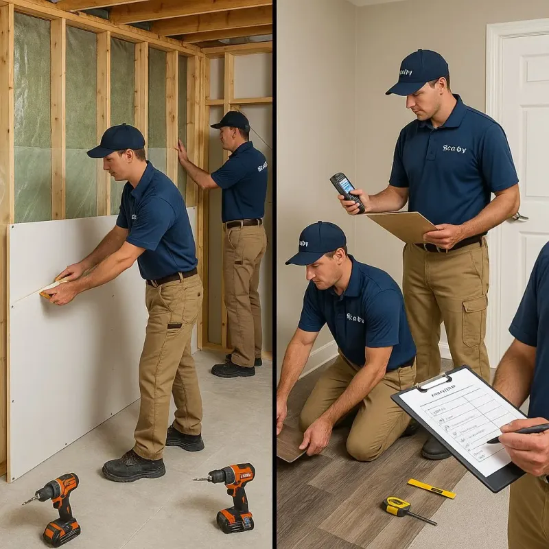 Repairs and Reconstruction process in Bolivar, TN